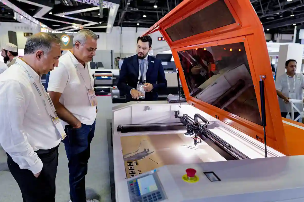 Digital signage displays at SGI