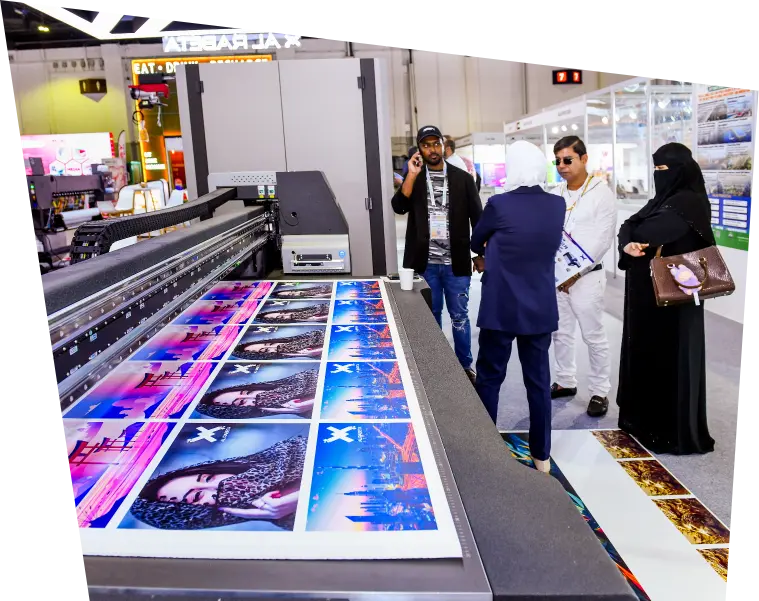 SGI MENA exhibition showcasing signage, LED displays and printing technologies